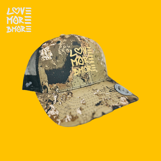 Retro Camo Trucker (Gold)