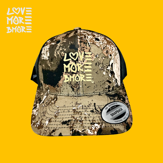 Retro Camo Trucker (Gold)