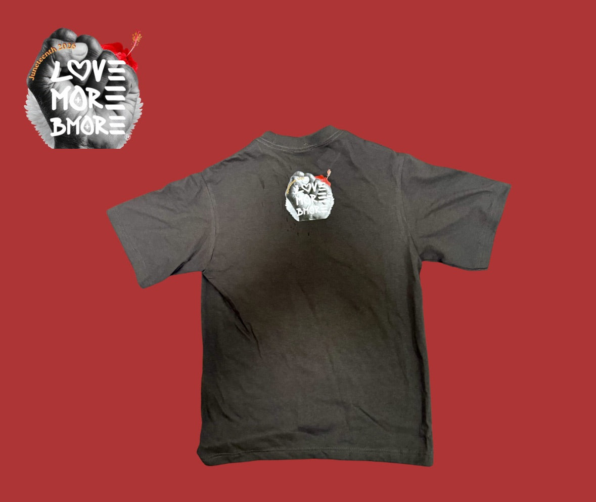 Free since 1865 (off black) tee