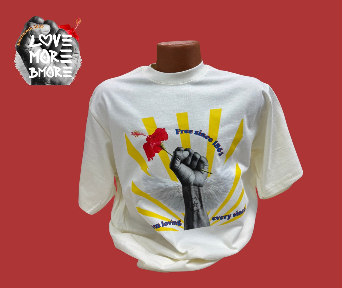 Free since 1865 (off white) tee