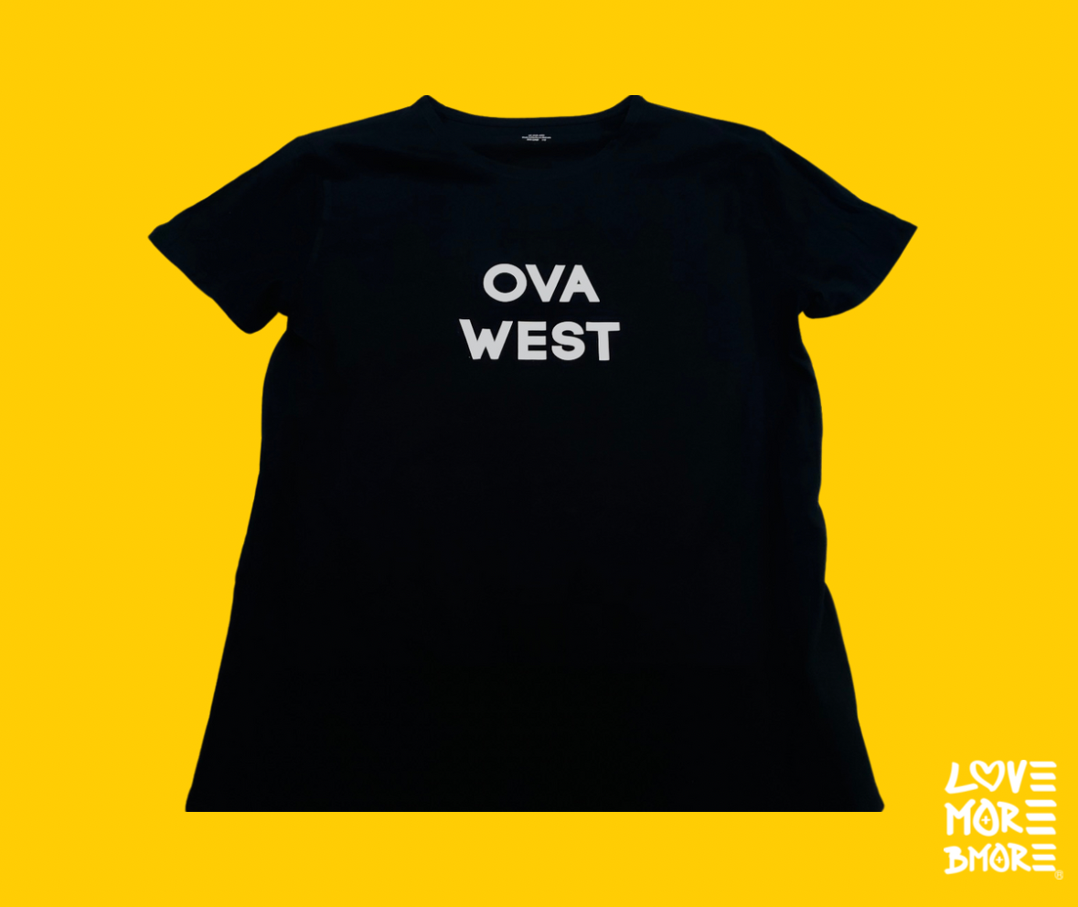 Ova West Black Tee